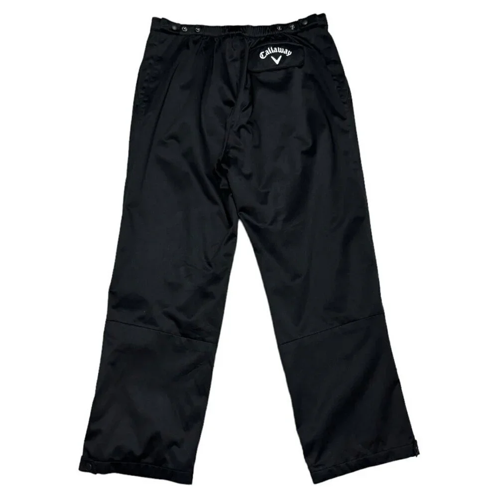 Callaway GOLF Water Resistant Black Casual Summer Spring Fall Pants Medium